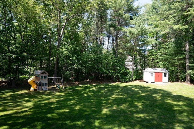 3 Eileen Rd, Norton, MA 02766 - view of grassy yard featuring a playground