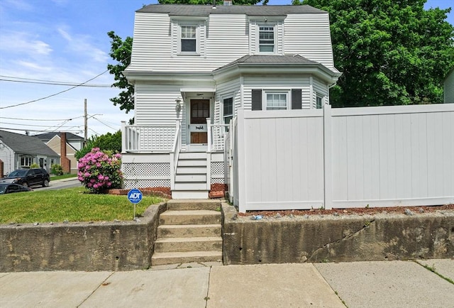 view of front of house