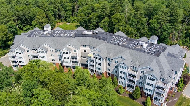 aerial view with a view of trees