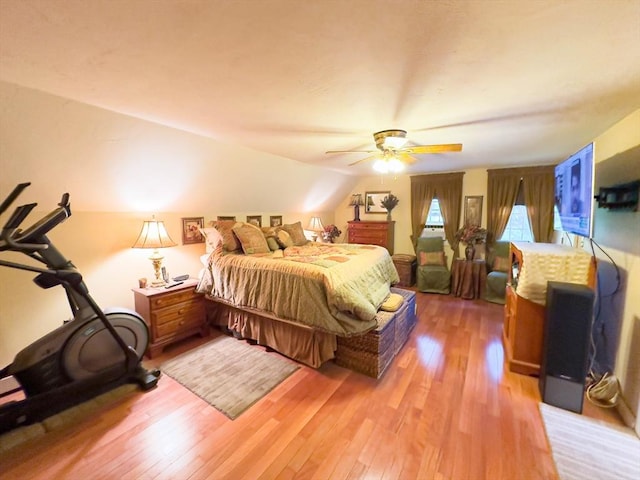 93 Mccracken Rd, Millbury, MA 01527 - bedroom featuring light wood-style floors and ceiling fan