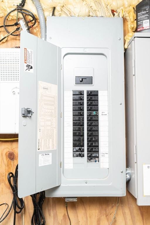 93 Mccracken Rd, Millbury, MA 01527 - utility room featuring electric panel