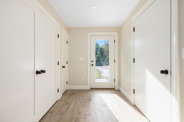 47 Jacob St, Seekonk, MA 02769 - entryway with light wood-type flooring and baseboards
