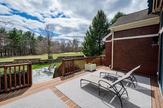 view of deck