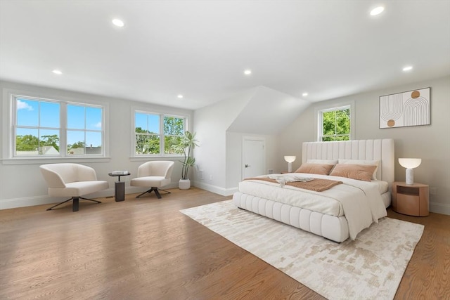132 Hillside Ave Unit 132, Needham, MA 02494 - bedroom with recessed lighting and light wood-style floors