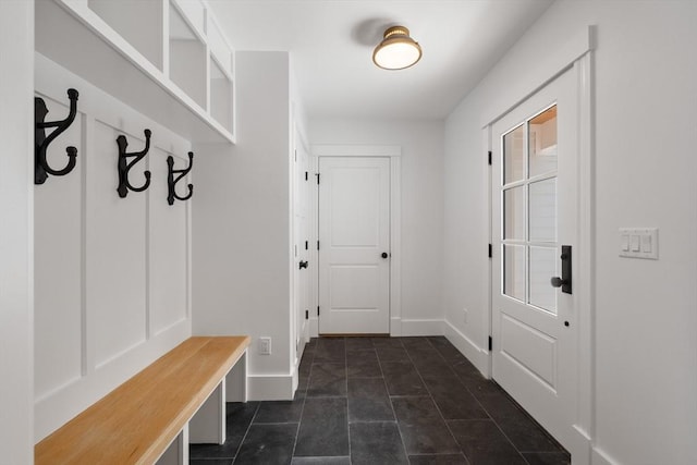 14 Norman Ave, Newburyport, MA 01950 - mudroom featuring baseboards