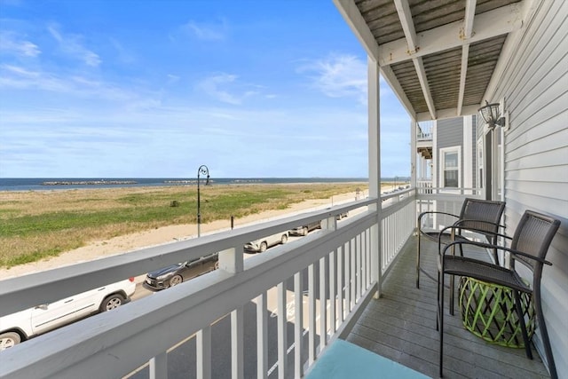 92 Winthrop Shore Dr Unit 2, Winthrop, MA 02152 - balcony featuring a water view