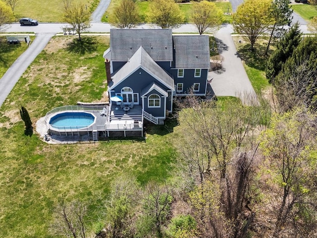 drone / aerial view