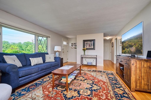 985 Tinkham Rd, Wilbraham, MA 01095 - living area with light wood finished floors and baseboards