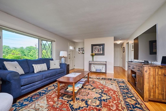 985 Tinkham Rd, Wilbraham, MA 01095 - living area featuring light wood-style floors and baseboards