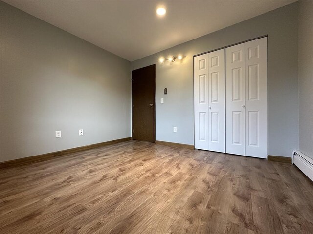 82 S Maple St Unit 44, Westfield, MA 01085 - unfurnished bedroom featuring wood finished floors and a closet
