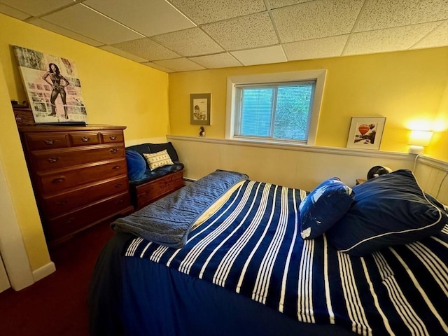 64 Edgewater Dr, Wareham, MA 02571 - bedroom with a paneled ceiling