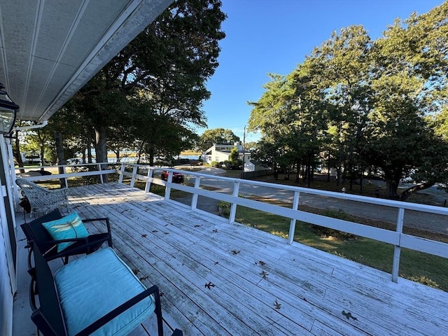 64 Edgewater Dr, Wareham, MA 02571 - view of wooden terrace