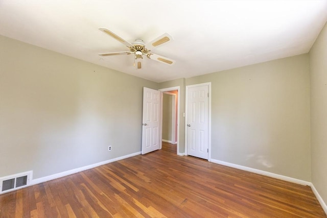 4 Cypress Rd, Natick, MA 01760 - empty room featuring baseboards, wood finished floors, and a ceiling fan