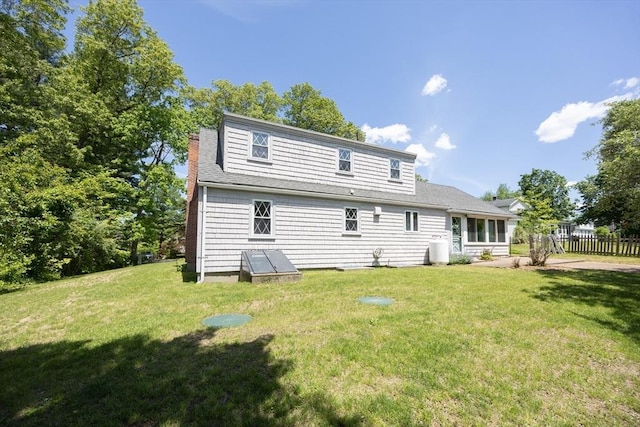 4 Cypress Rd, Natick, MA 01760 - back of house with a chimney