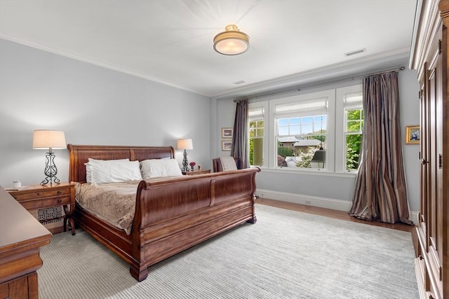 4 Cobb Ave, Manchester, MA 01944 - bedroom with ornamental molding and wood finished floors