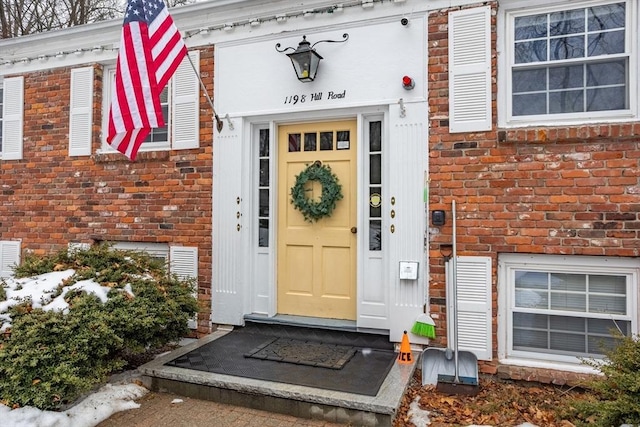 view of property entrance