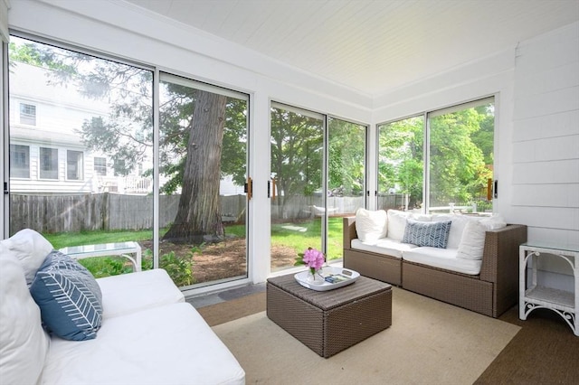 51 Rustlewood Rd, Milton, MA 02186 - sunroom with an outdoor hangout area