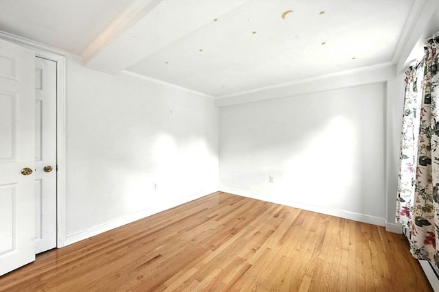 1095 Main St, Hanover, MA 02339 - spare room featuring light wood finished floors and ornamental molding