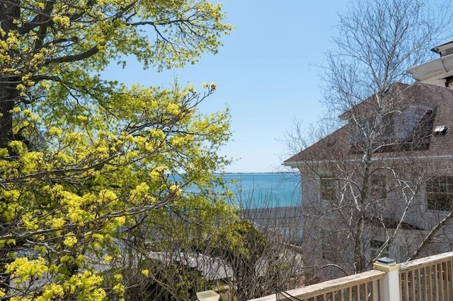 property view of water
