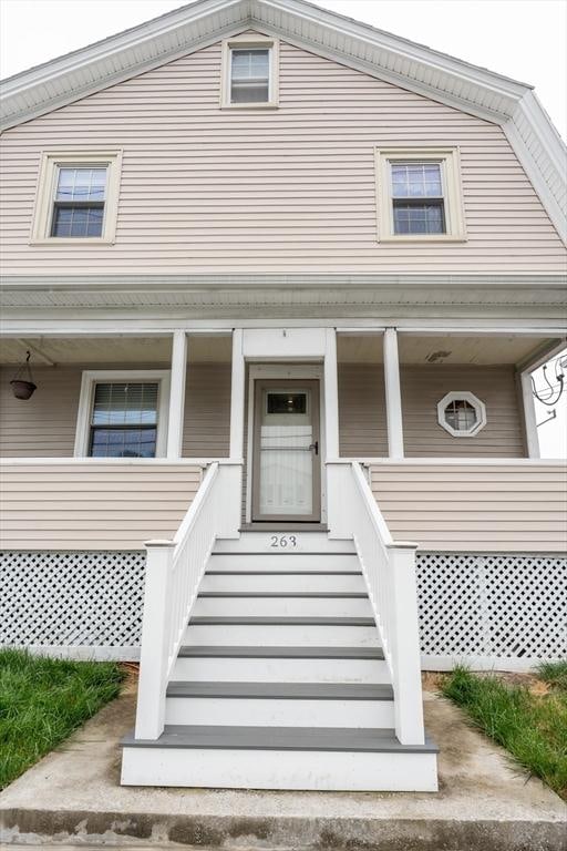 263 Jefferson Ave, Salem, MA 01970 - property entrance with a porch
