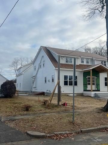 view of rear view of property