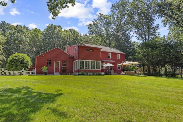 82 Knollwood Dr, Longmeadow, MA 01106 - rear view of property with entry steps