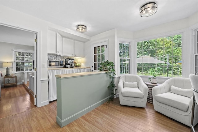 82 Knollwood Dr, Longmeadow, MA 01106 - living area featuring light wood-style floors and plenty of natural light