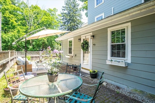 1 Nelson St Unit C, Upton, MA 01568 - view of patio with outdoor dining space