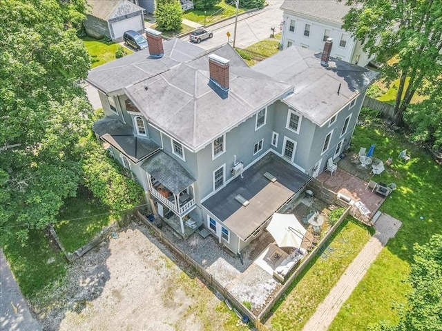 1 Nelson St Unit C, Upton, MA 01568 - aerial view of property and surrounding area