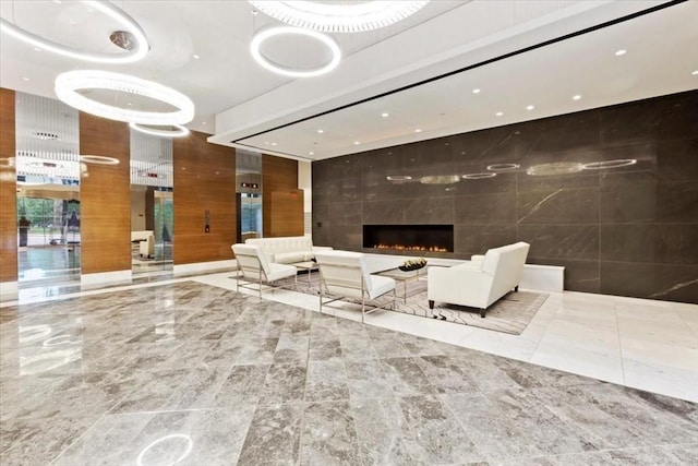 view of community lobby