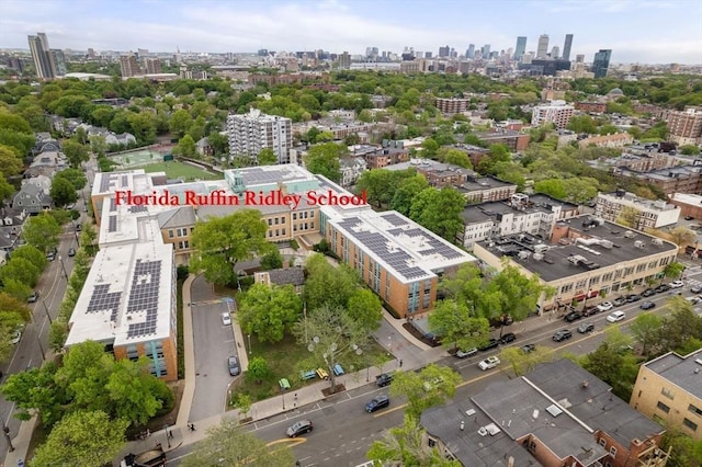 59 Babcock St Unit 5, Brookline, MA 02446 - bird's eye view of city skyline