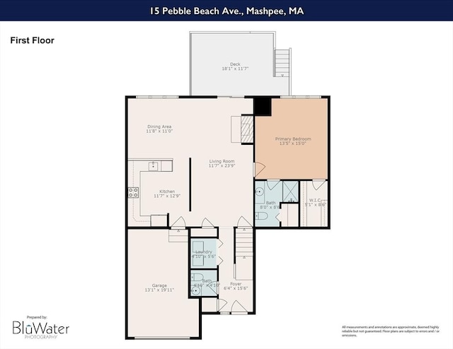 15 Pebble Bch Unit 2005-103, Mashpee, MA 02649 - view of room layout