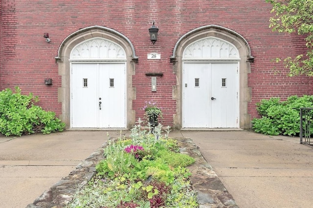 28 Broad St Unit 203, Marlborough, MA 01752 - doorway to property with brick siding