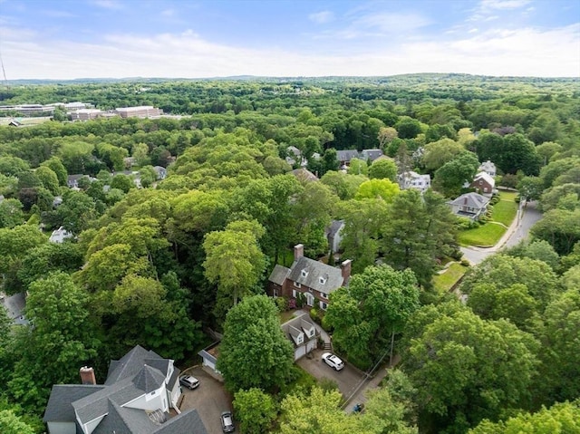 86 Waban Ave, Newton, MA 02468 - bird's eye view of a forest