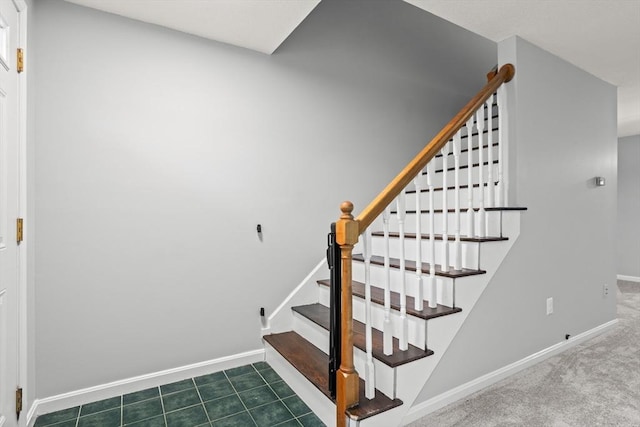 728 Auburn St Unit E4, Whitman, MA 02382 - staircase with baseboards