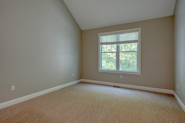 39 Balancing Rock Dr Unit 39, Holliston, MA 01746 - unfurnished room with light carpet and lofted ceiling