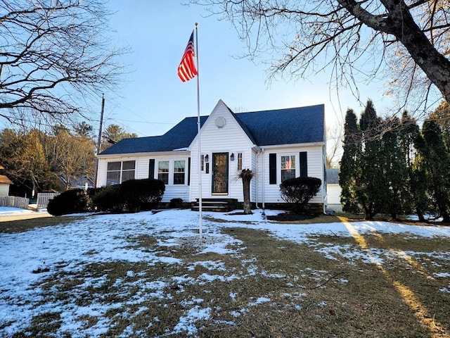 view of front facade