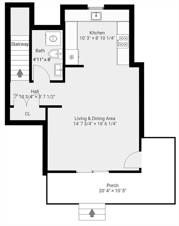 25 Conant St Unit 1, Danvers, MA 01923 - home floor plan