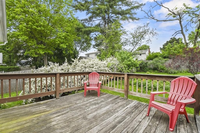 40 Winslow Rd, Quincy, MA 02171 - view of wooden deck