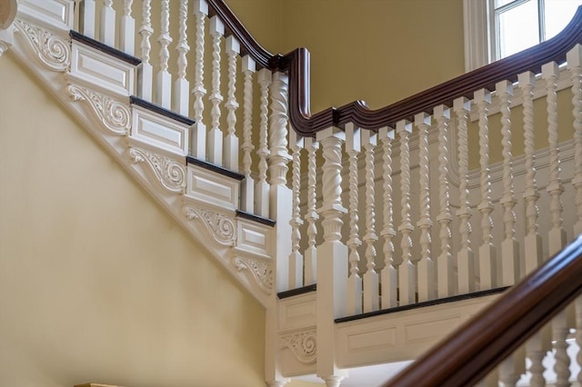 view of staircase