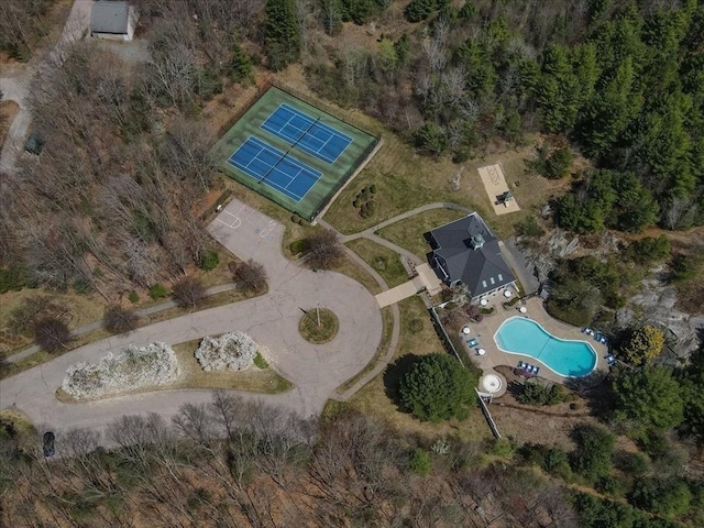 aerial view