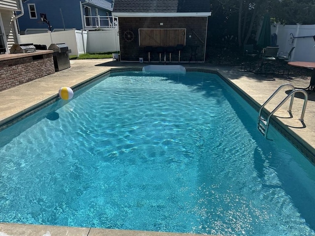 6 Yellow Brick Rd, Haverhill, MA 01835 - view of pool featuring a fenced in pool, a fenced backyard, and a patio area