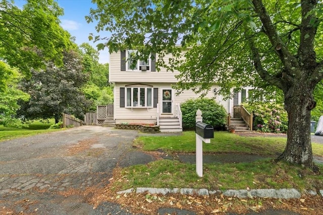30 Taylor St Unit 1, Haverhill, MA 01832 - colonial inspired home featuring asphalt driveway