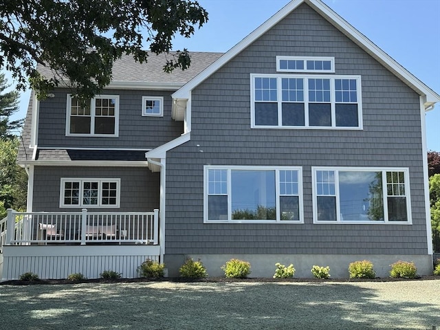 43 Lake Ave, Sharon, MA 02067 - view of front facade with a shingled roof