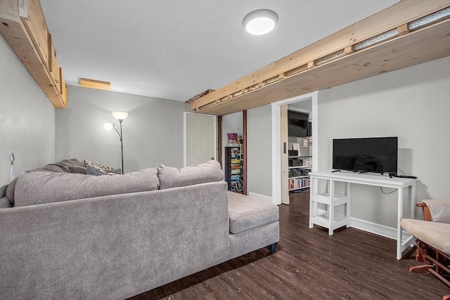 261 Bean Porridge Hill Rd, Westminster, MA 01473 - living room with dark wood-type flooring