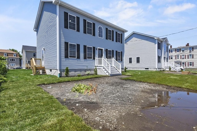 119 Tripp St, Fall River, MA 02724 - colonial house with a front yard