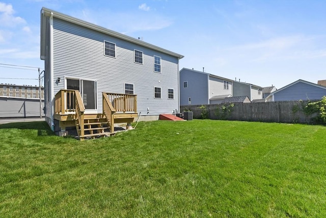 119 Tripp St, Fall River, MA 02724 - back of house with a deck
