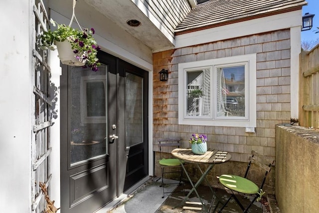 2111/2 Bradford St, Provincetown, MA 02657 - doorway to property with french doors