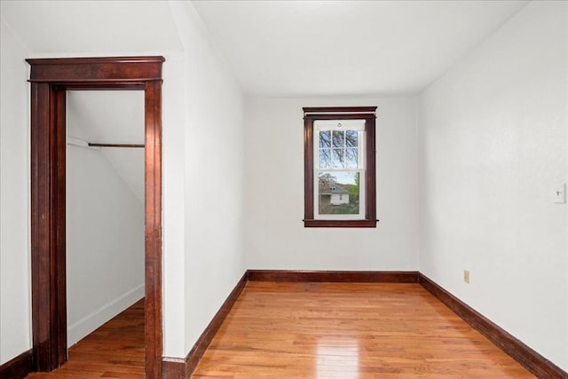 7 Vancroft Ave, Shrewsbury, MA 01545 - unfurnished bedroom with baseboards and light wood-style flooring