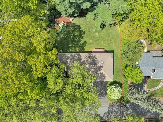 27 Lantern Ln, Arlington, MA 02474 - aerial view of property's location featuring property boundaries highlighted